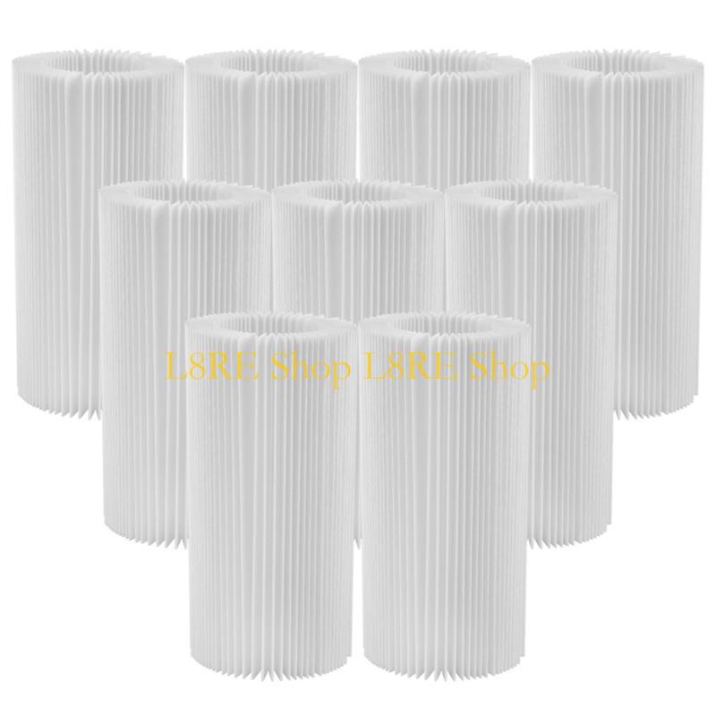 L8RE Pack of 9 Filter Paper Pool Filter Cartridge Pool Cleaning Replacement for Intex