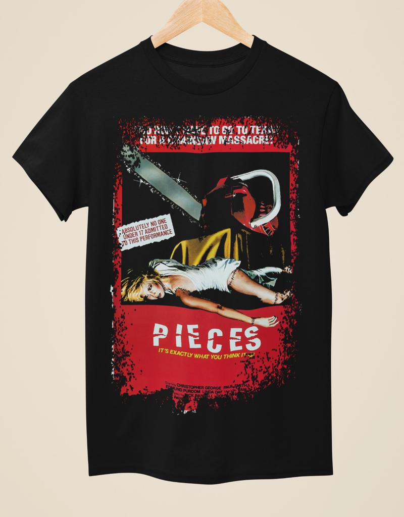 Pieces - Movie Poster Inspired Unisex Black T-Shirt