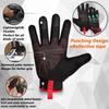 1 Двойные рабочие перчатки высокой ловкости для мужчин - совместимы с сенсорным экраном с отличным сцеплением механические перчатки для многоцелевого использования