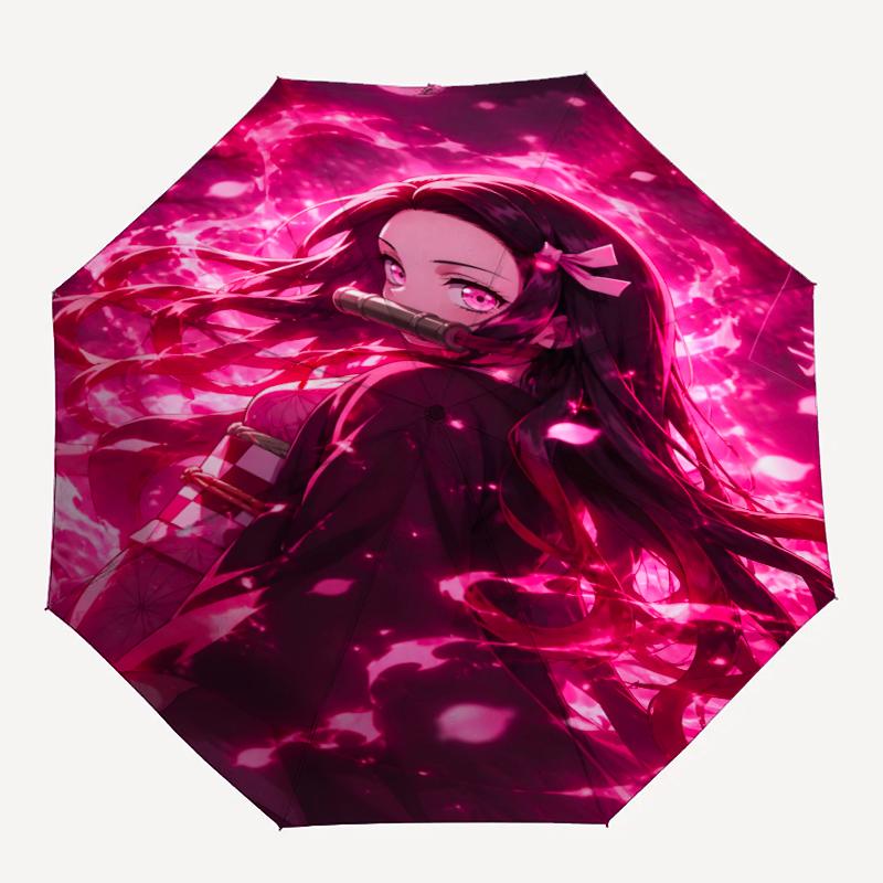 1pc nezouko2 Umbrella, Sun Protection, And UV Shielding. It Has Eight Sturdy Ribs for Outdoor Use And Perfect As a Holiday Gift