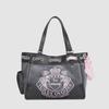 Retro Velvet Large-Capacity Embroidered Tote Bag
