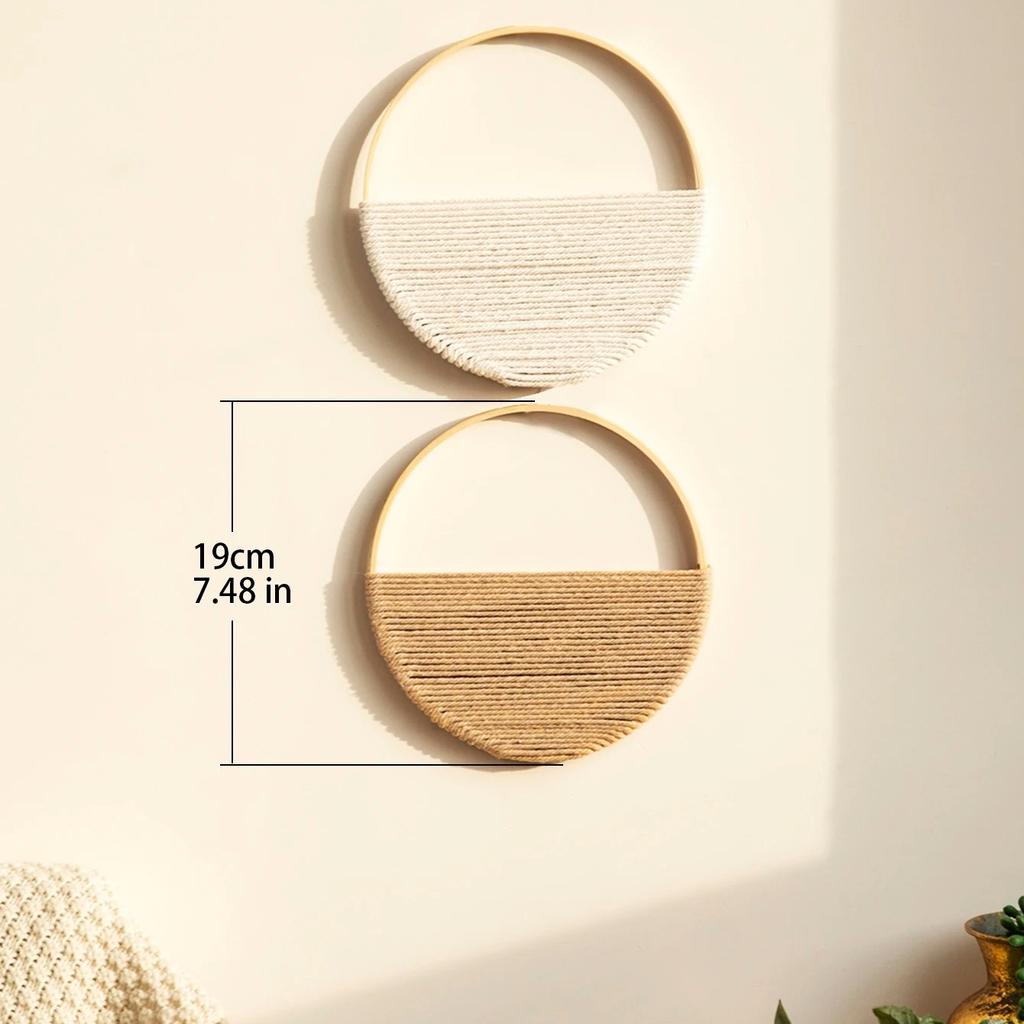 2 шт. макраме гобелен настенный в стиле бохо украшение дома идеальные гобелены для декора стен украшения дома Декор комнаты Эстетический