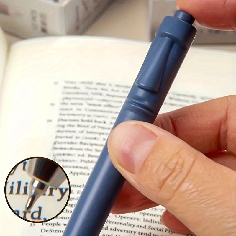 5 шт. ручек-клипс в форме статуи из камня, ручки с большой емкостью для плавного письма и комфортного использования