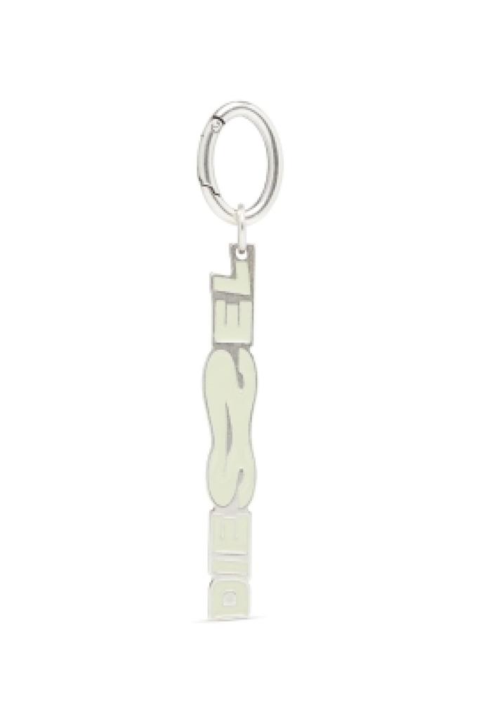 Diesel Women's Metal Keychain X09445P5039 UNI White H9575