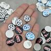 Для VW Volkswagen Jetta MK5 Golf 10 шт. 14 мм Значок автомобиля Наклейки на ключ Значок Аксессуары Для Volkswagen VW Touran Beetle Golf Passa