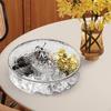 Divided Serving Tray with Lid Party Appetizer Platter Fruit Plate Home Decor Snack Organizer Dried