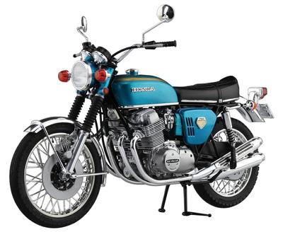 AOSHIMA Мотоцикл серии Honda CB750 Dream CB750 FOUR 1969 Пластиковая модель 1/12 № 1