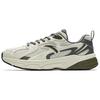 Anta Comfortable AT803 Breathable Lightweight Low-Top Casual Shoes Men Sneaker Coarse-Linen-Gray Volcanic-Gray 912538822-5