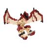 KAWADA Nanoblock Monster Hunter Rathalos NBM-007R Building Blocks Toy Figure Set