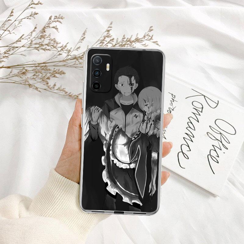 Чехол для телефона Re Zero Emilia Ram Rem для Motorola Moto G10 G20 G30 G31 G32 G34 G35 G41 G42 G50 G51 G52 G55 G60 G60S G62 G71 G72 G75