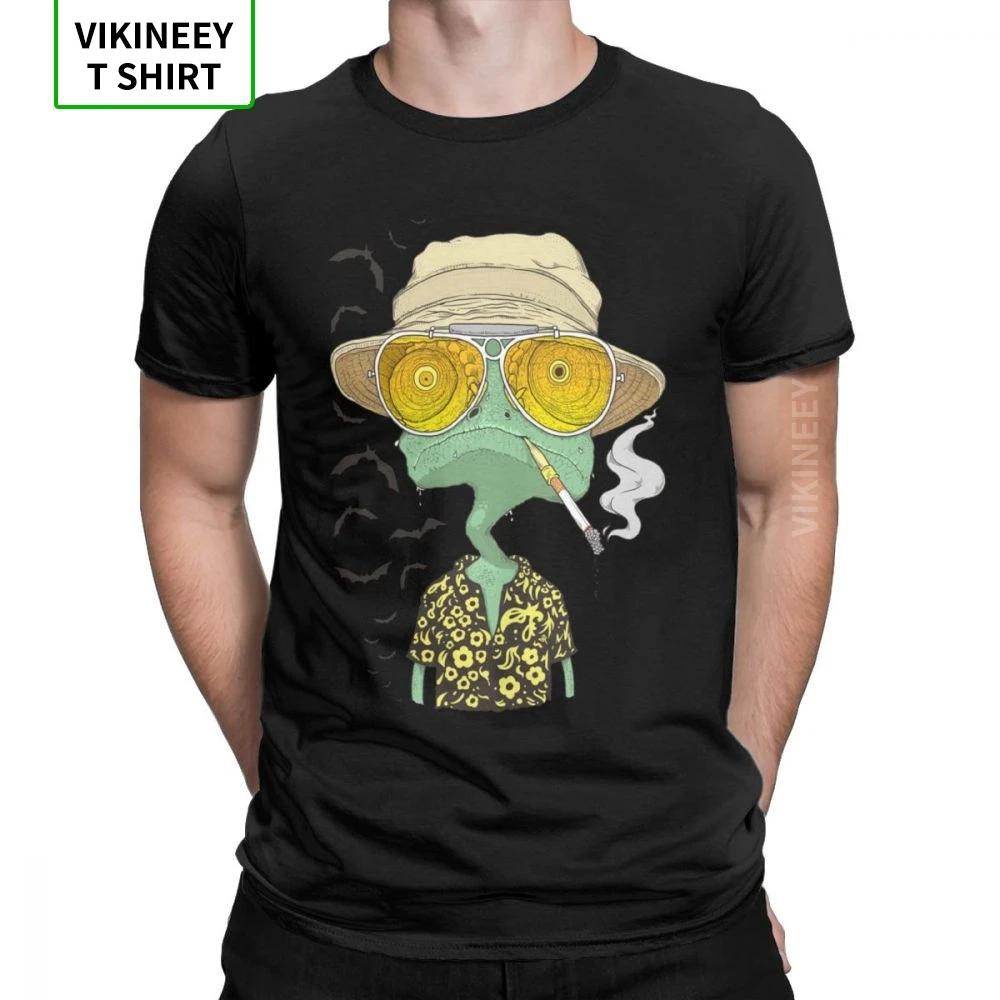 Rango Fear And Loathing In Las Vegas T Shirt Bat Country Drugs Johnny Cotton Fabric Tops Short Sleeve Tees Summer T-Shirts