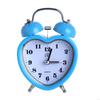 62KD Heart Alarm Clock No Ticking Silent Night Light for Time Clocks for Kids Girls Bedroom Snooze Wake Up Clocks