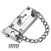 Цепь из нержавеющей стали против кражи Утолщенный цепной замок Новый дверной замок Страховка Двери Окна