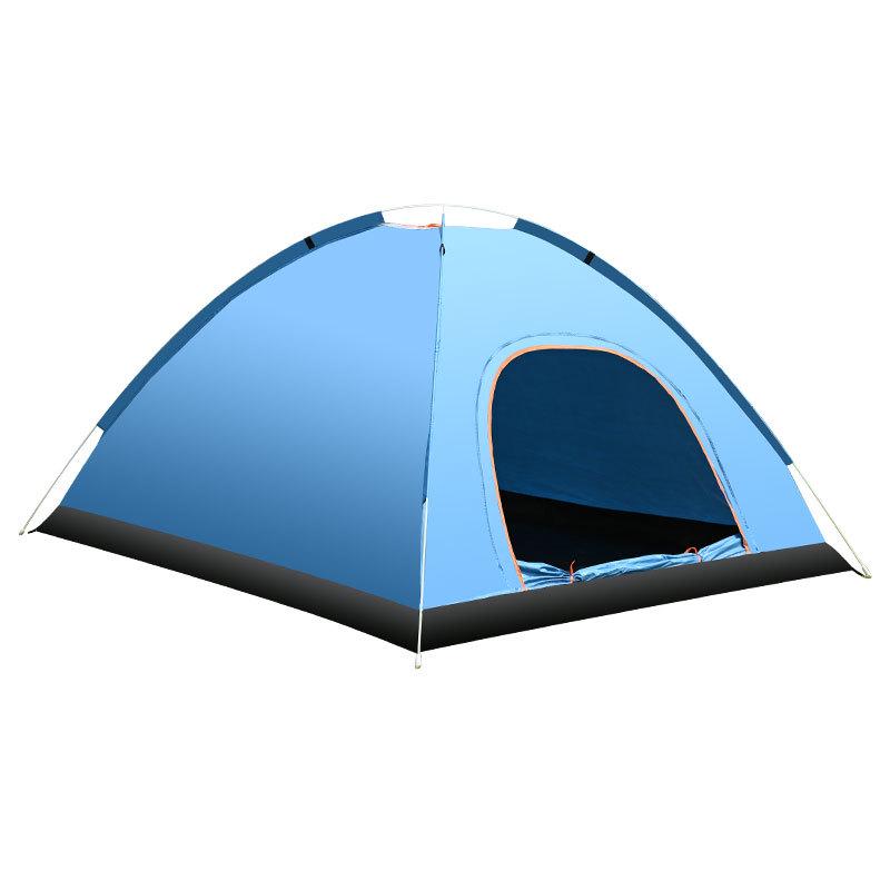 Fully Automatic Portable 3-4 Person Folding Camping Tent - Quick Open Beach Setup.
