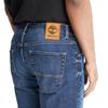Timberland Mens Sandown Leather Badge 5 Pockets Slim Jeans