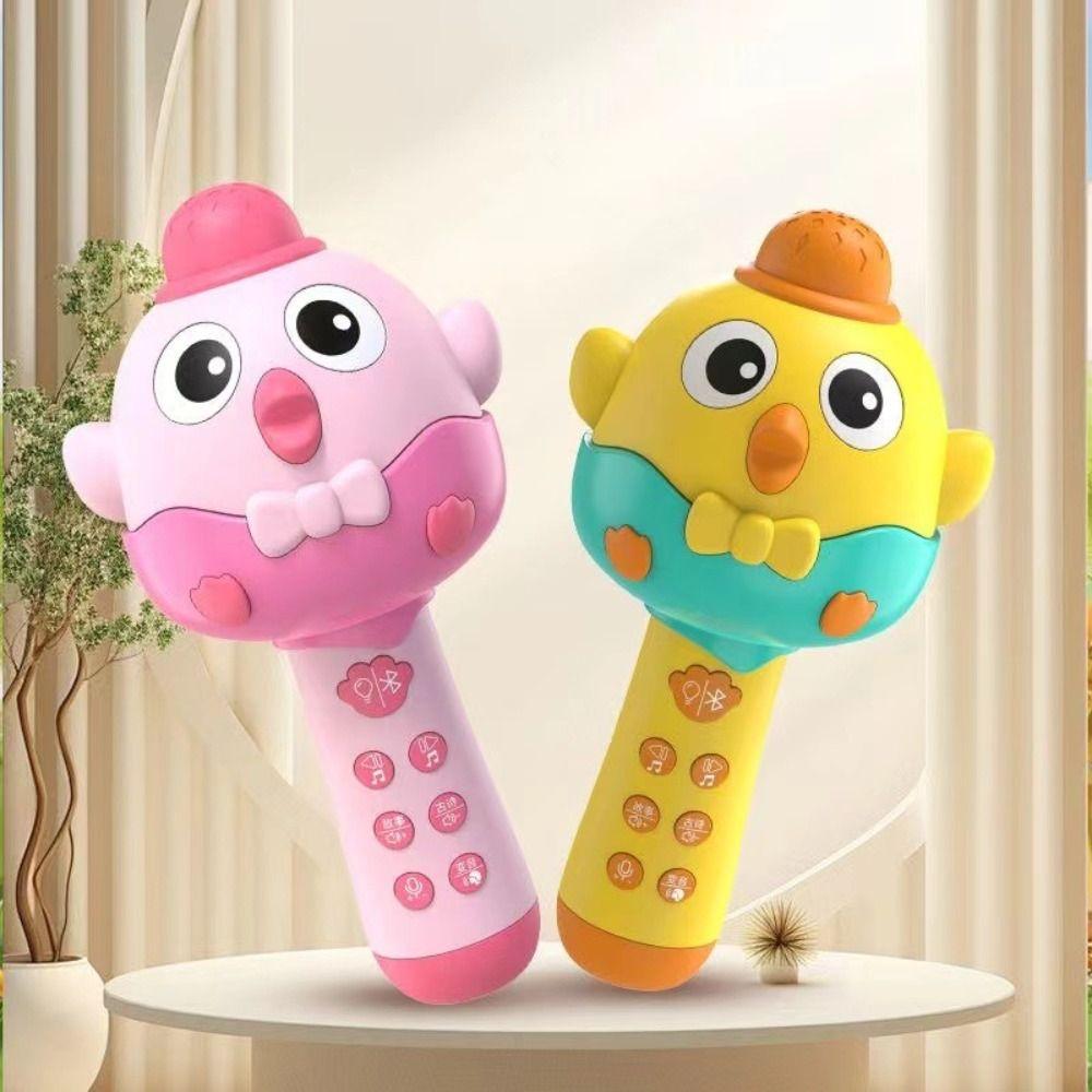 ABS Беспроводной Bluetooth Микрофон Ручной Детский Микрофон для Караоке Детский Подарок