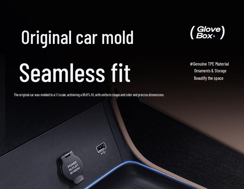 Zhiji LS9 Center Console Armrest Storage Box - Car Modification Accessory