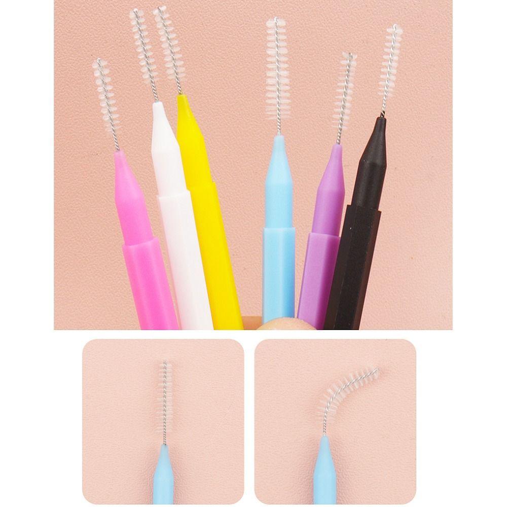 Disposable Brow Perm Brush Mini Clean Toothbrush Makeup Tools Eyebrow Brush