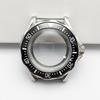 8215 Case 42mm Diving Watch 316L Stainless Steel Sapphire Crystal 10 Bar Water Resistant Transparent Case Back