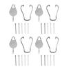 20Pcs Tab S6 Stylus Pen Tips Easy Installation 4 Tweezers 4 Ejector Pins Durable ABS SM P610