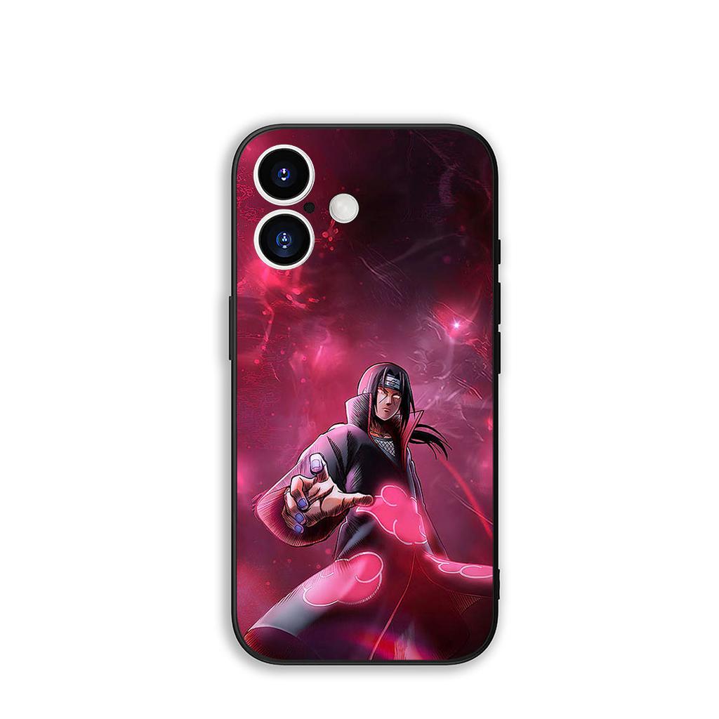 for Motorola Moto G54 G05 G24 G55 G75 G9 G85 G15 G57 G86 Power Edge 50 30 Ultra Fusion neo Pro Case Itachi Uchiha Sasuke Narutos