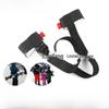 Portable Snowboard Double Bindings with Fixing and Shoulder Straps for Skiing
