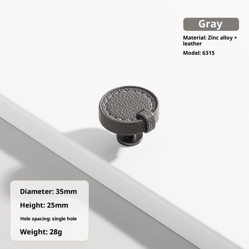 Ручки и ручки для обувного шкафа из цинкового сплава с кожаной ручкой, кухонные ручки для дверей шкафа, ручки для ящиков, мебельная фурнитура