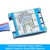 TZT 1/3 шт. 7S 8S 9S 10S 3,7 В 20 А BMS 29,4 В/33,6 В/37,8 В/42 В Плата защиты литий-ионного тройного литиевого аккумулятора с балансировкой/NTC