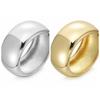 Zinc Zinc Zinc Alloy Exaggerated Bracelet Geometry Wide Side Bangle Fashion Simple Metal Bracelet  Gift