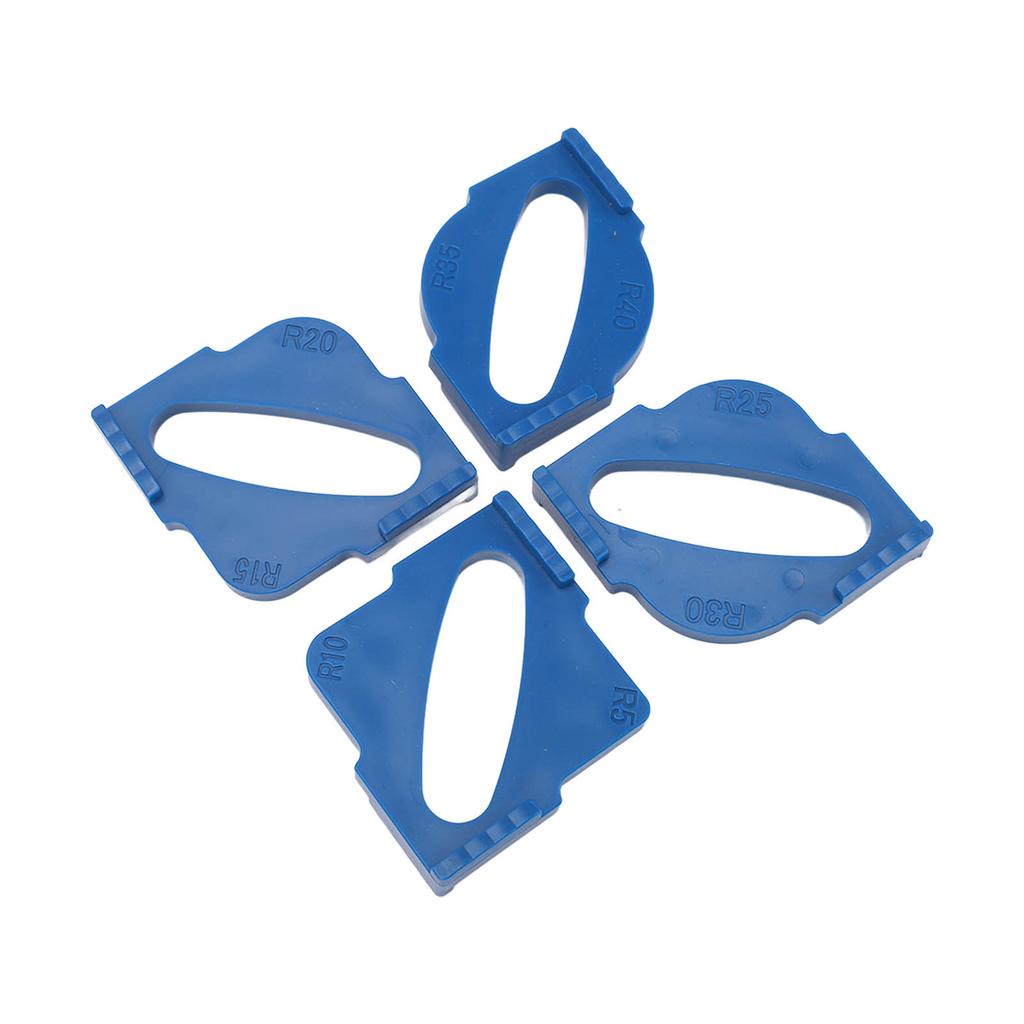 4 шт. Шаблон для фрезера для скругления углов R5 R10 R15 R20 R25 R30 R35 R40