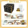 Cake Decoration Birthday Money Pulling Box Cash Money Clip Cash Gift Box  Birthday