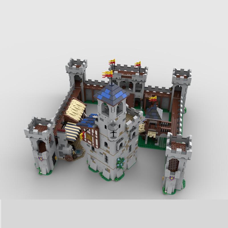 Medieval Castle Building Block Ancient City Walls City Gates City Sentry Towers Compatible With Small Particle War Scenes