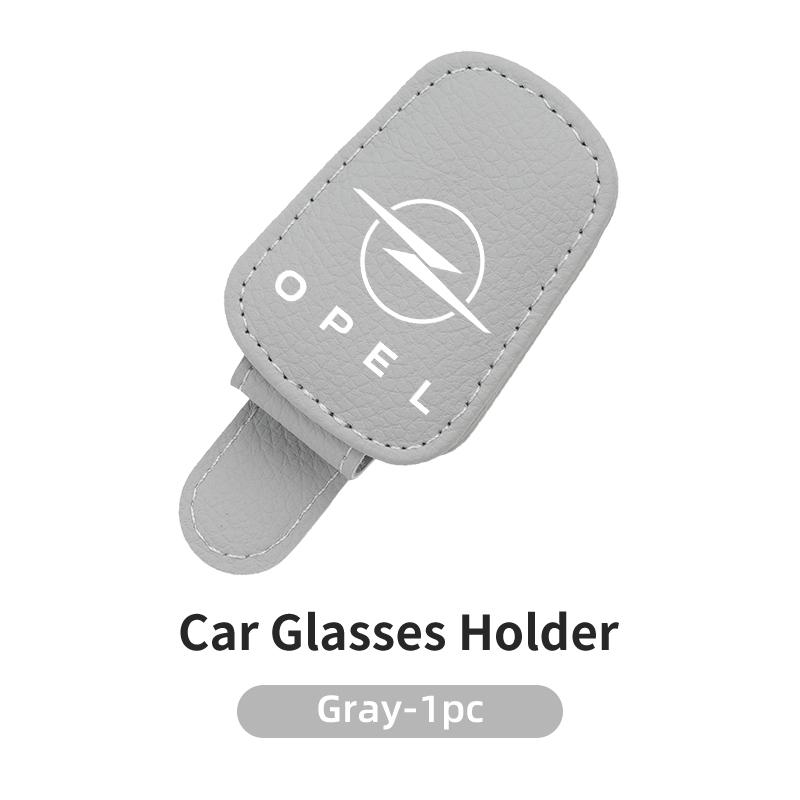 czxkqr1 Car Logo Visor Glasses Holder Sunglasses Clip For Opel Astra Corsa Insignia Vectra Meriva Zafira Mokka Grandland Vivaro Antara A