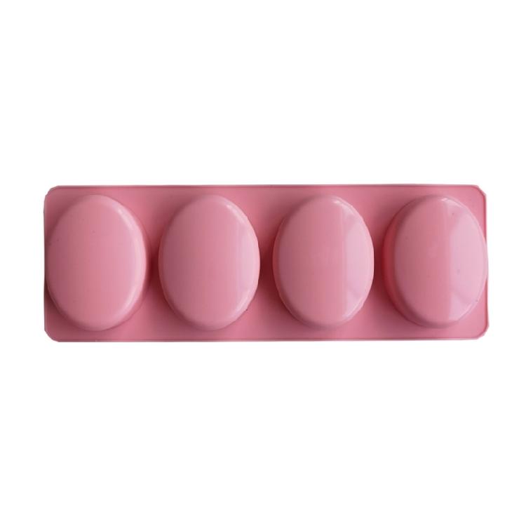 Handmade Round Soap Mold DIY Lotion Shampoo Bar Soap Making Silicone Moulds Gift