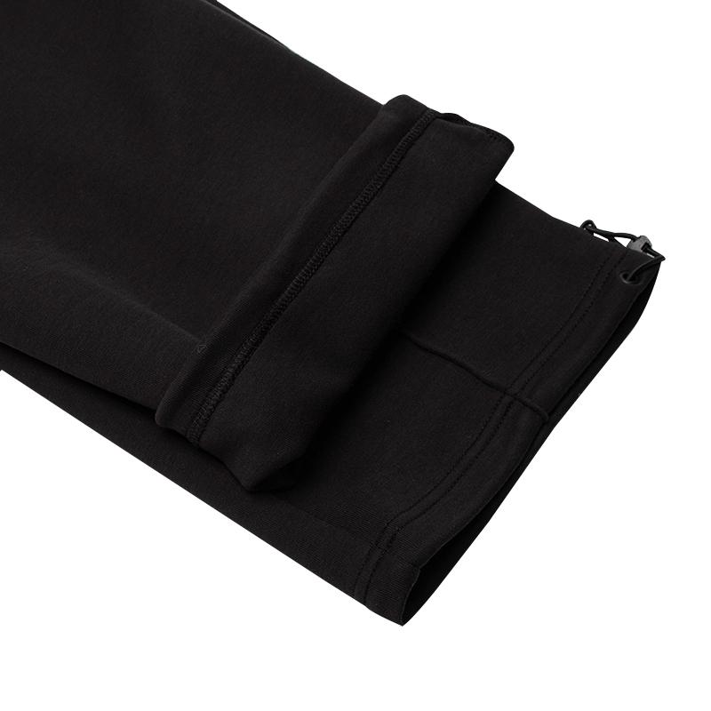 Puma Team Badge Straight-Leg Casual Sports Pants Men Bottoms Black 677376-01