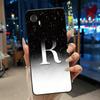 Newest Case For Itel S18 Pro/Vision 5+ Plus Superior Soft Silicone Black Anti-scratch Pretty A To Z Letter Protective Casing