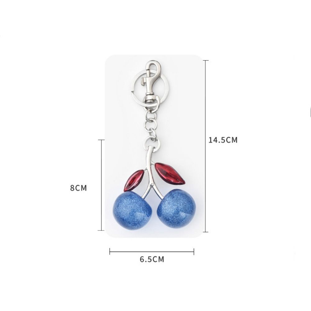 3D поделки брелок в виде вишни украшения подвески в виде вишни сумочка ювелирные изделия хрустальная вишневая подвеска