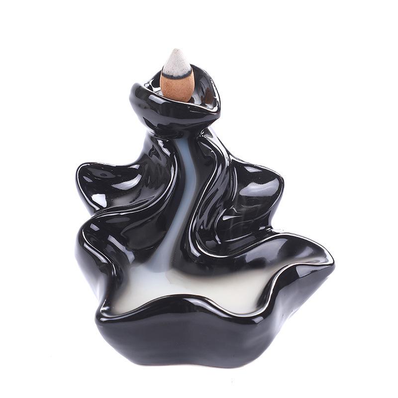 Buddha Hand Ceramic Backflow Incense Burner Aromatherapy Ornament