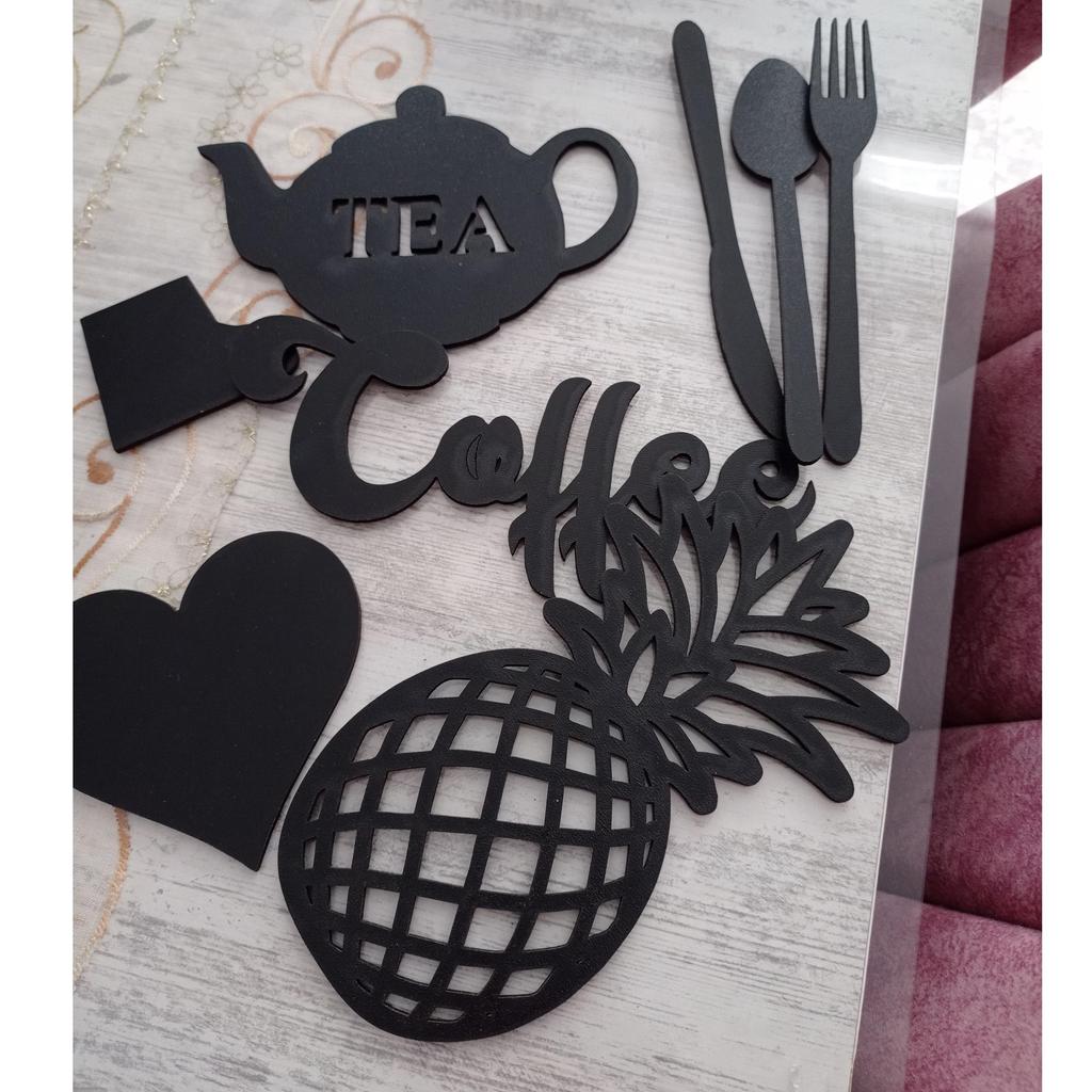 Wooden Wall Art Kitchen Decoration Kitchen Wall Design Calligraphy Ornament