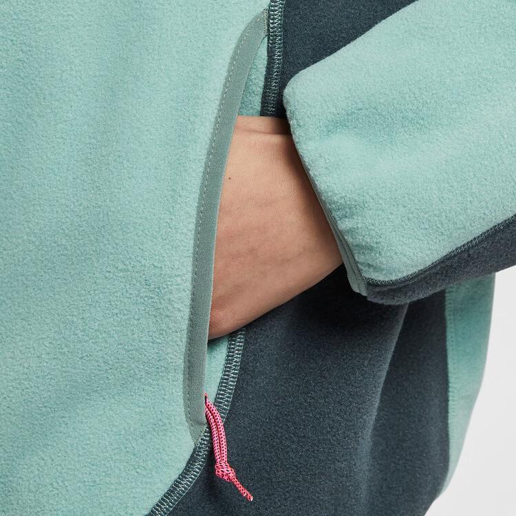 Nike Свитшоты ACG Женские Бирюзовые С воротником-стойкой Умеренно Обычные HJ0238-017
