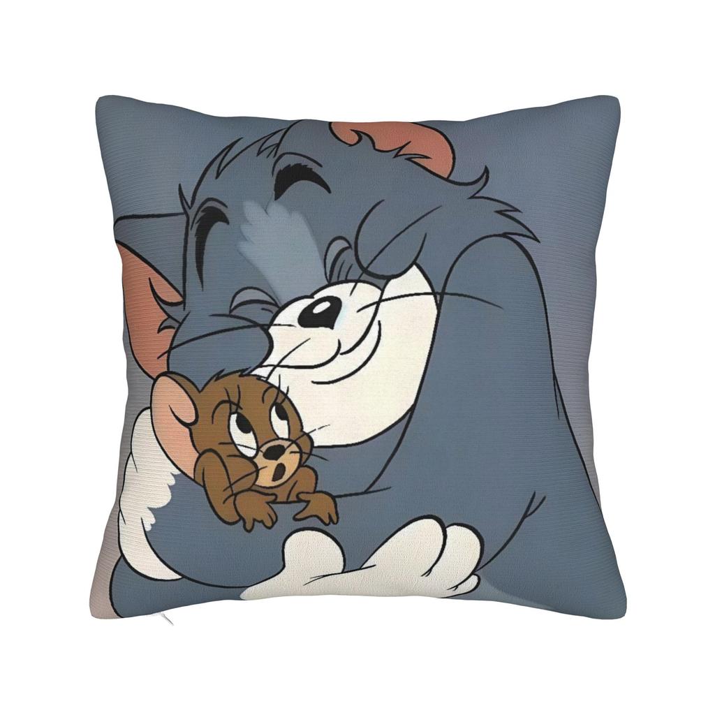 Good Friends Pillow Case Jerrys and Toms Morden Pillow Cover Comfy Pillowcases For Sofa Bedroom Home Decor