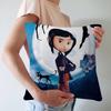 5D Anime C-Coraline Cushion Cover Inches Farmhouse Decor Home Throw Pillow Covers For Couch Decorations