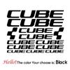 Наклейки на раму велосипеда CUBE Наклейки для велосипеда Аксессуары Виниловая наклейка на раму шоссейного велосипеда Cube