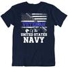 Military Army, US Navy Veteran American Warrior Flag DAD T Shirt Tee Gift New