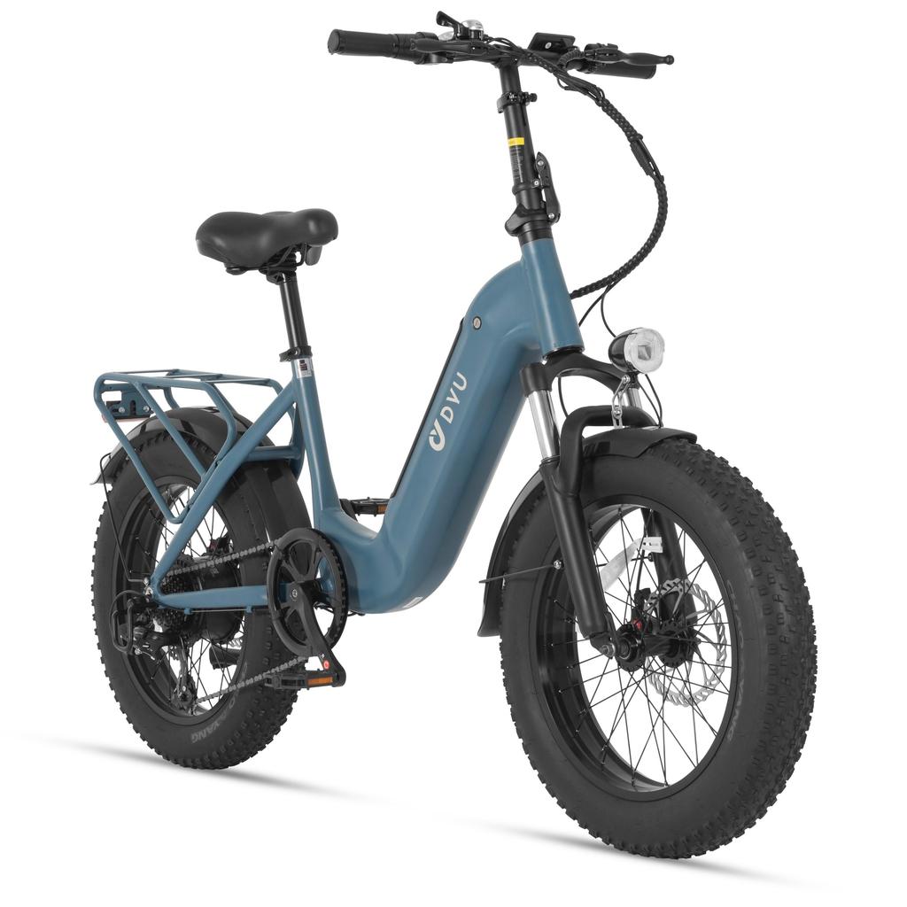 Электровелосипед DYU FF500 с сиденьем для взрослых, 500 Вт, мужской, аккумулятор 48V13.5AH, 20-дюймовый, женский