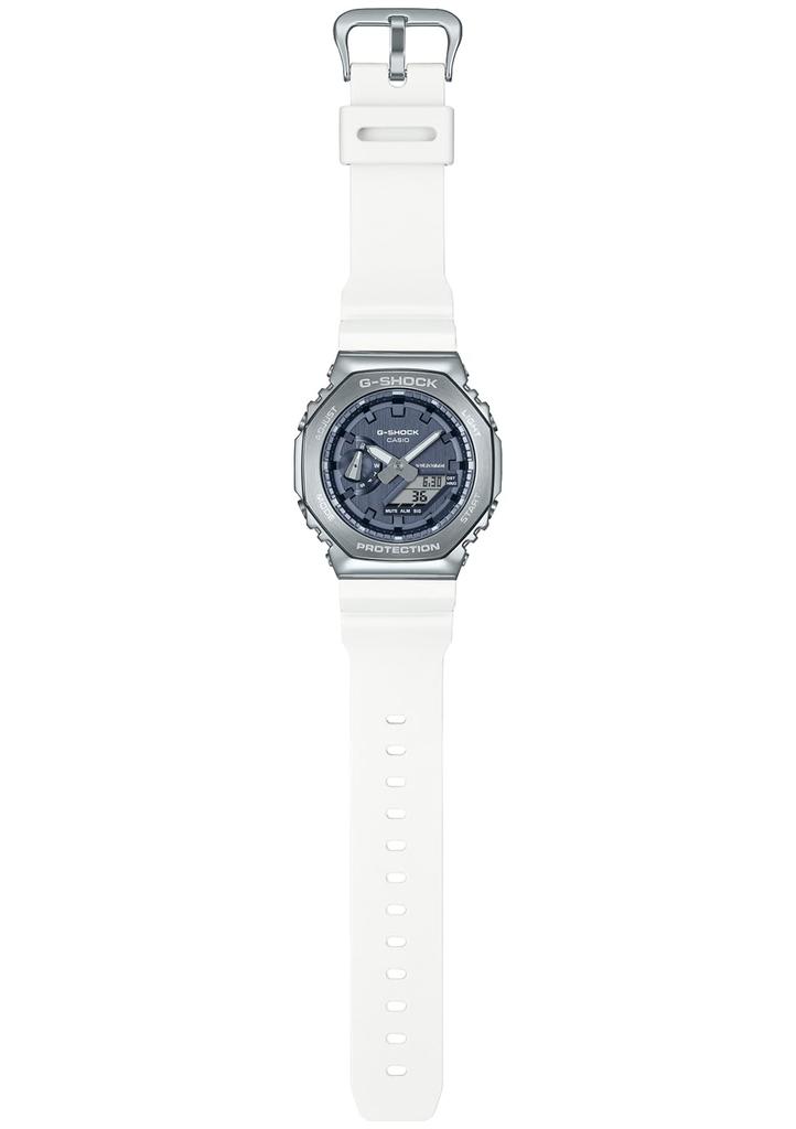 Casio G-Shock PRECIOUS HEART SELECTION Часы с металлическим корпусом GM-2100WS-7AJF Мужские Белые [Официальный японский продукт]