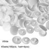 Sewing Accessories Plastic Scrapbooking transparent Press Button Fasteners Snap Buttons