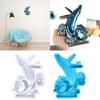 DIY Кристальная капля клей Ароматерапия Гипс Абразивный Трехмерный Дельфин Украшения Ювелирные изделия Подвеска Силиконовая форма