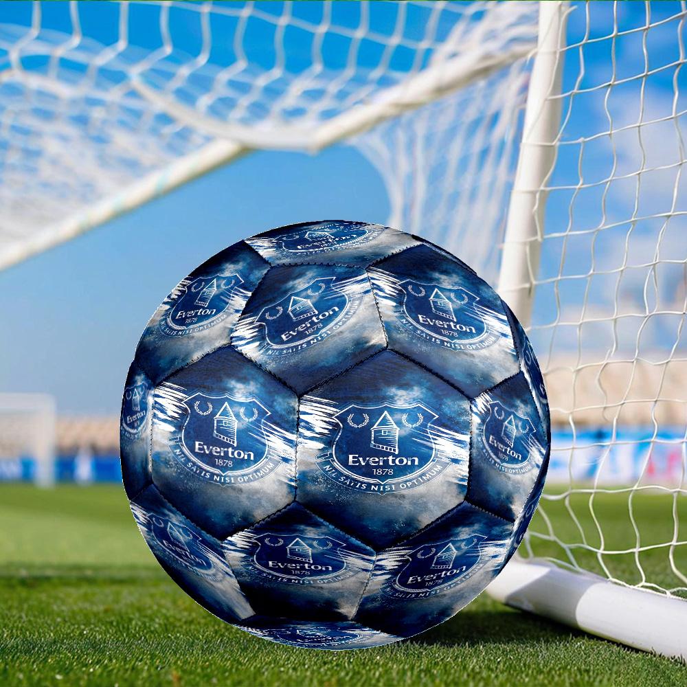 Green Football Club Emblem Printed Size 5 Soccer Balls, Anti-Slip, Protective Football, Outdoor Sport, a Unique Gift Suitable for him/her, Birthday