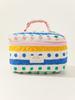 High-Capacity Fabric Cosmetic & Pencil Case - Japanese Ins Style Wash Bag